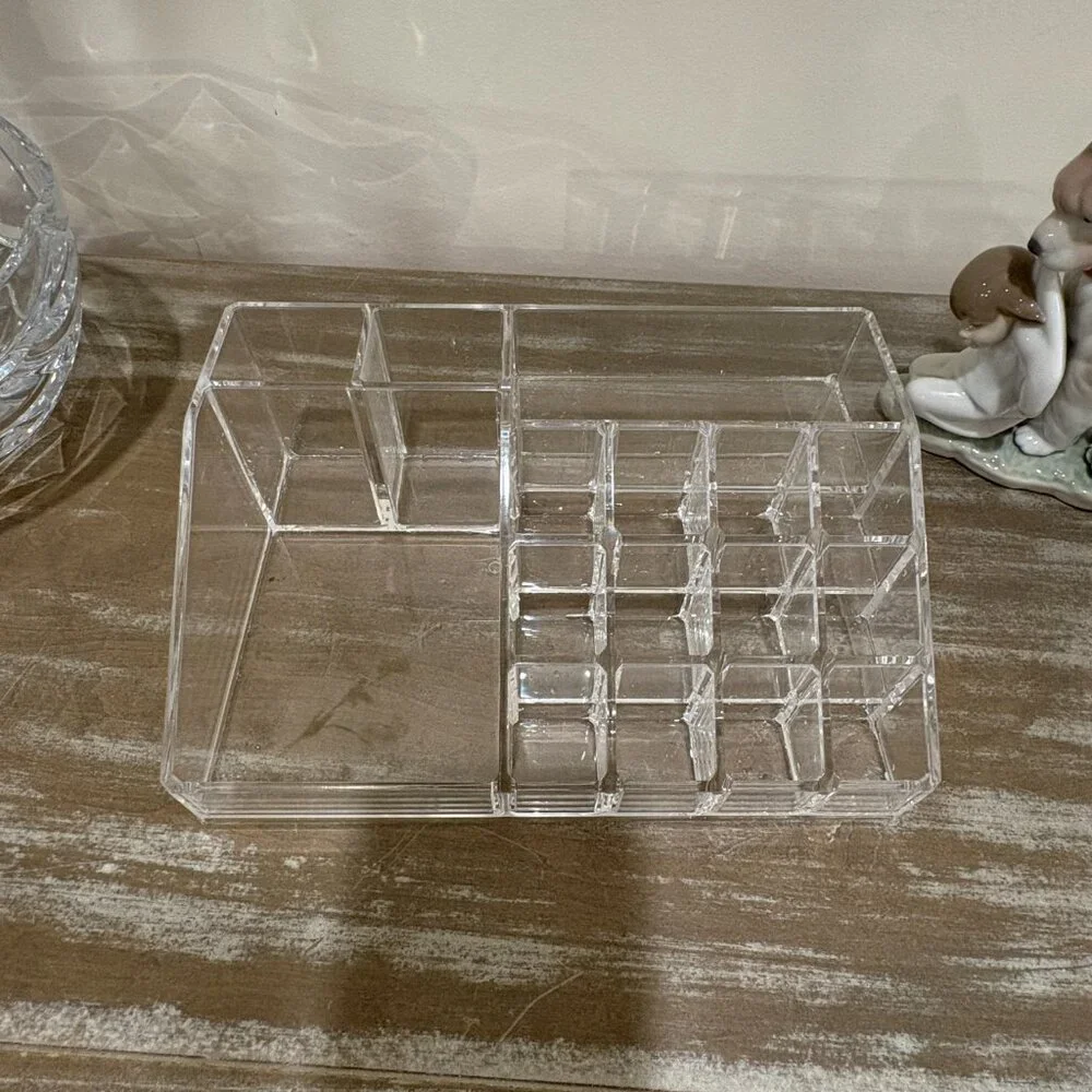 Acrylic Makeup Organizer and Jewelry Storage